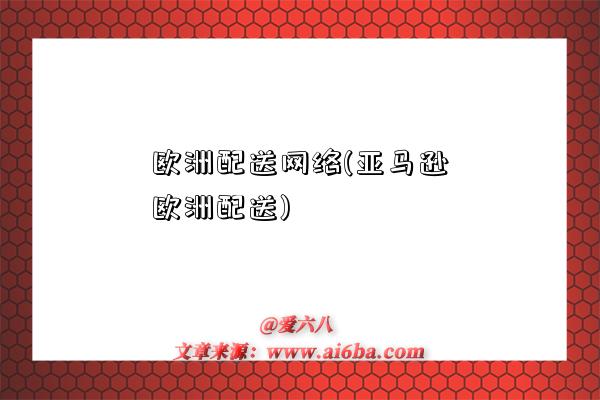 欧洲配送网络(亚马逊欧洲配送)-图1 欧洲配送网络(亚马逊欧洲配送)-图1