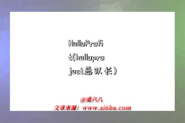 HelloProfit(helloproject总队长)-图1