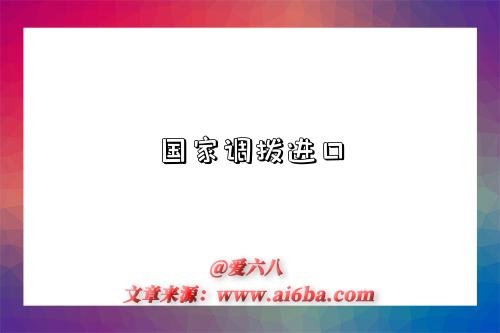 国家调拨进口-图1 国家调拨进口-图1