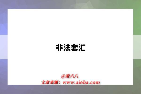 非法套汇-图1 非法套汇-图1