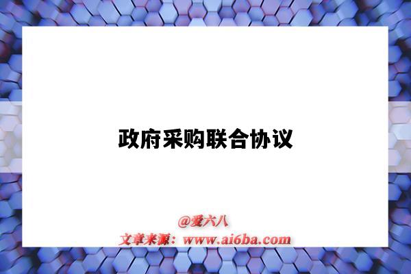 政府采购联合协议-图1 政府采购联合协议-图1