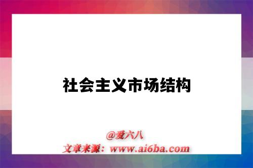 社会主义市场结构-图1 社会主义市场结构-图1