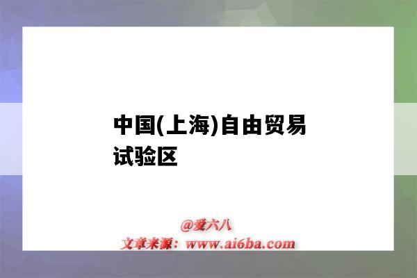 中国(上海)自由贸易试验区-图1 中国(上海)自由贸易试验区-图1