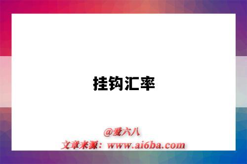 挂钩汇率-图1 挂钩汇率-图1