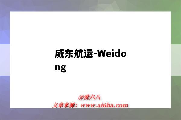 威东航运-Weidong（威东航运公司简介）