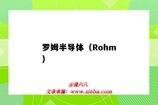 罗姆半导体（Rohm）（罗姆半导体(上海)有限公司）-图1