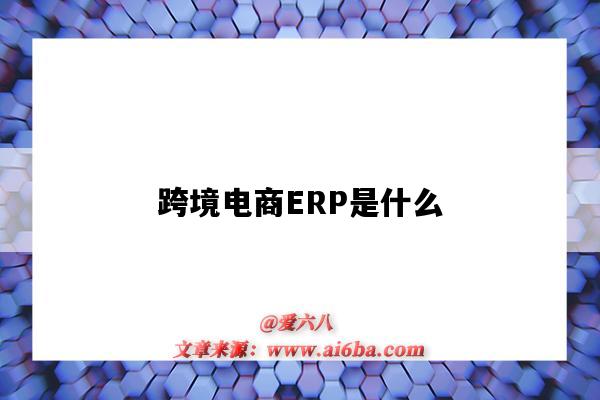 跨境电商ERP是什么（跨境电商erp是什么意思啊）-图1
