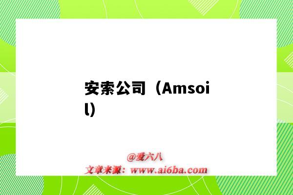 安索公司（Amsoil）（安索公司简介）-图1