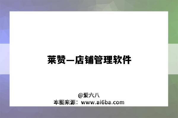 莱赞—店铺管理软件(莱赞软件官网)-图1 莱赞—店铺管理软件(莱赞软件官网)-图1