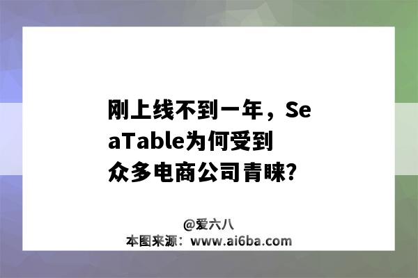刚上线不到一年，SeaTable为何受到众多电商公司青睐？-图1