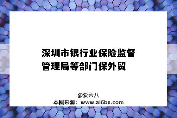 深圳市银行业保险监督管理局等部门保外贸-图1